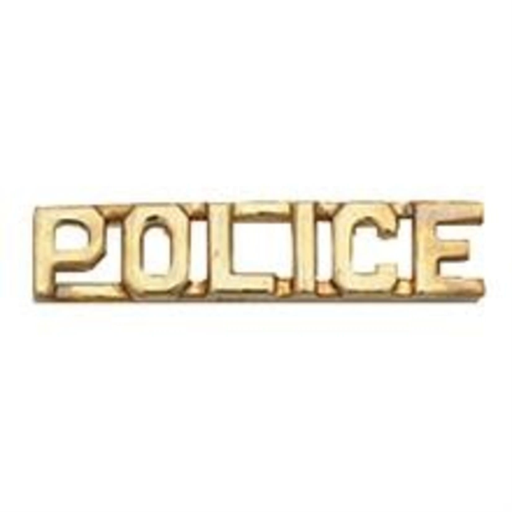 Hero's Pride POLICE Metal Lettering 3/8"