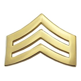 Hero's Pride SGT Chevrons 1"