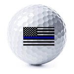 Thin Blue Line Thin Blue Line 3-Golf Ball Set