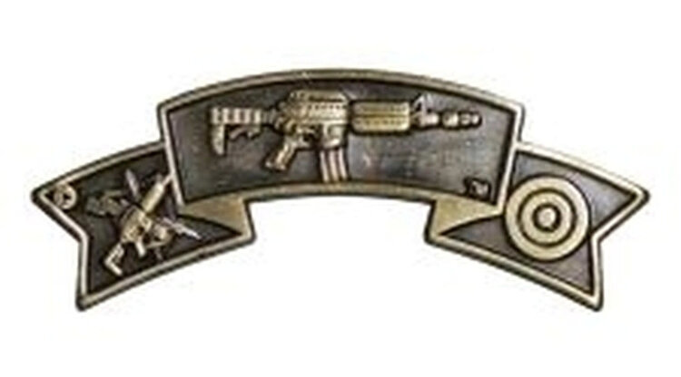 Hero's Pride CENTER MASS PATROL RIFLE QUALIFICATION PIN
