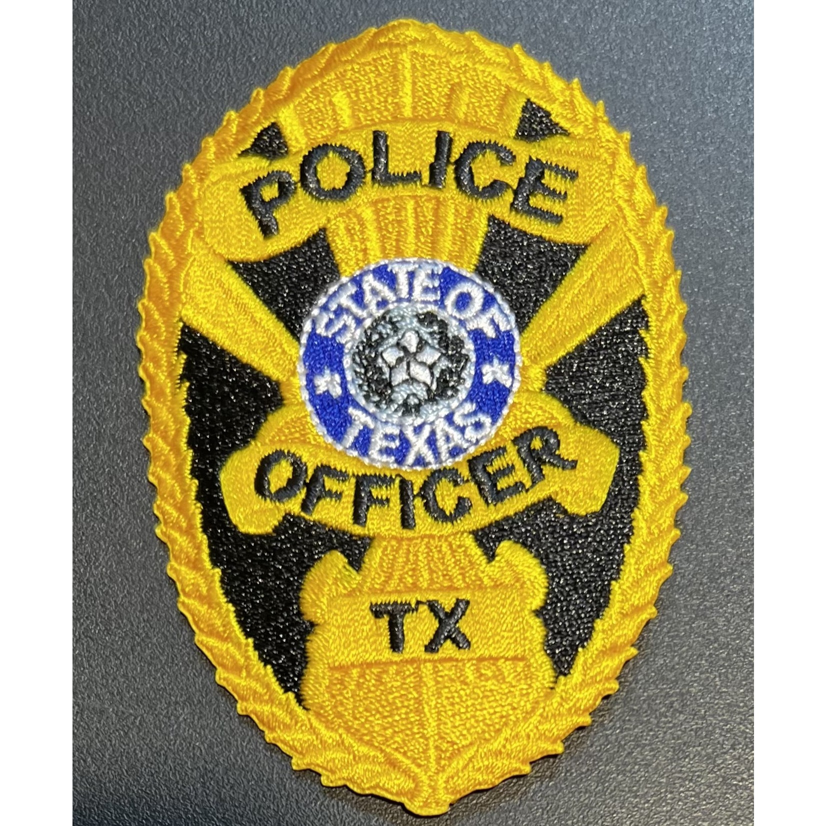 Hero's Pride Badge Patch Gold/Black