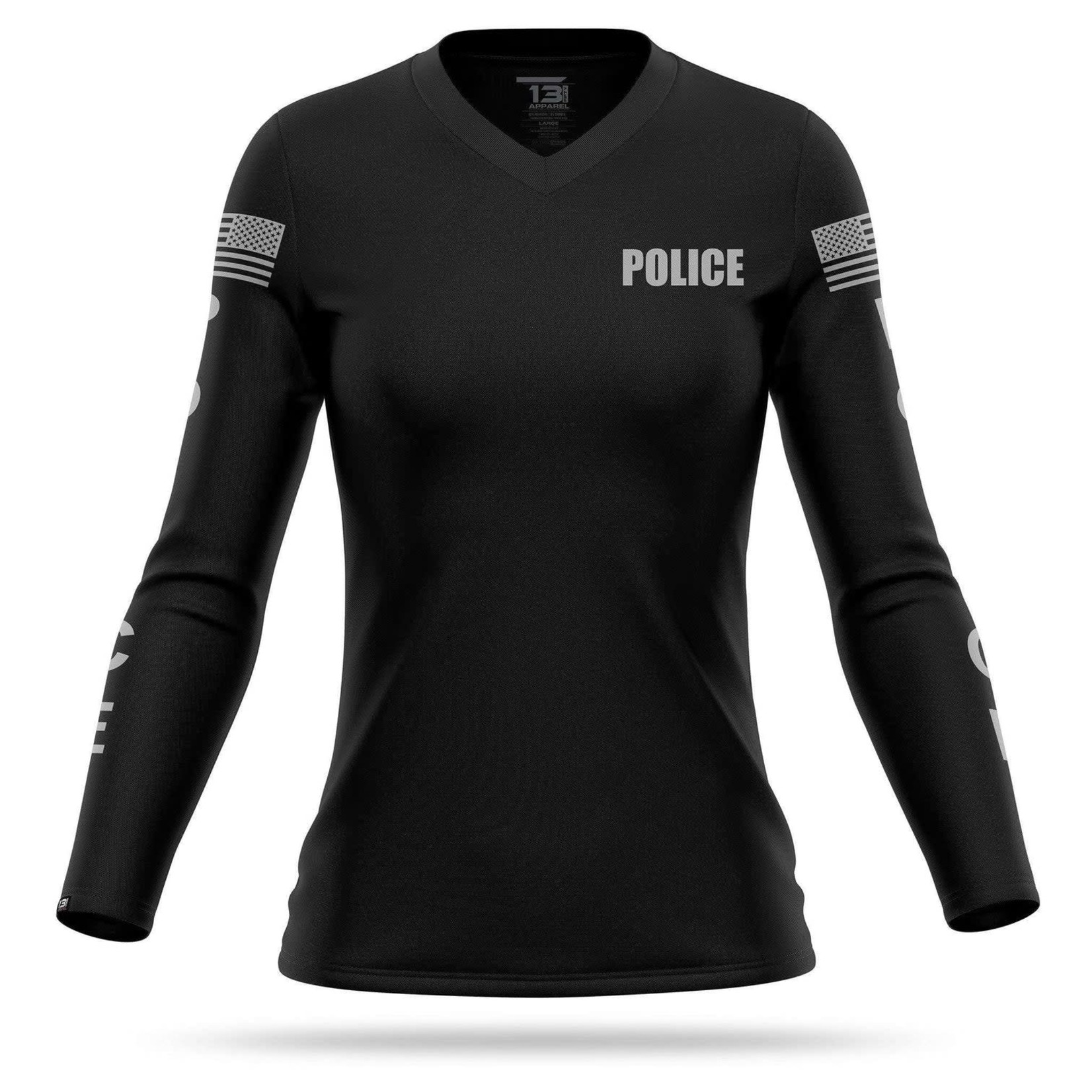 13 Fifty Apparel UNO WOMEN'S POLICE LONG SLEEVE