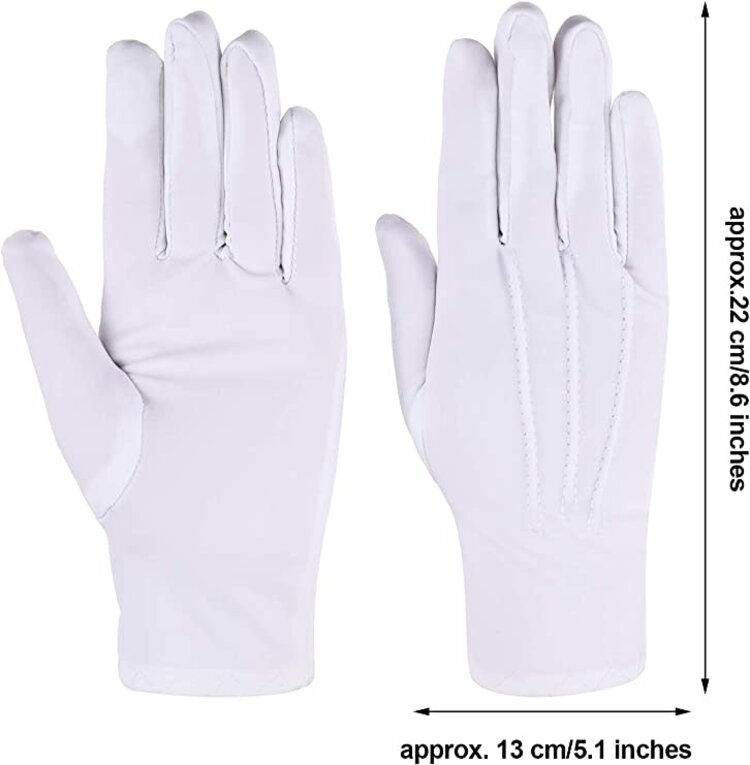 Uniform Gloves - White