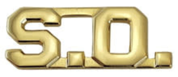Hero's Pride S.O. Metal Lettering 1/2”