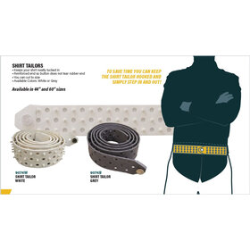 Hero's Pride Shirt Tailor Rubber Belt