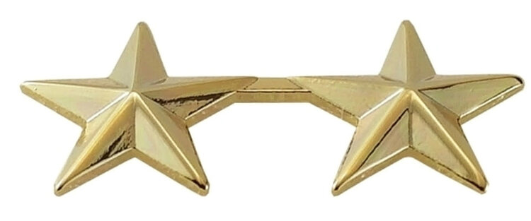 Hero's Pride Stars - 5/8" Gold