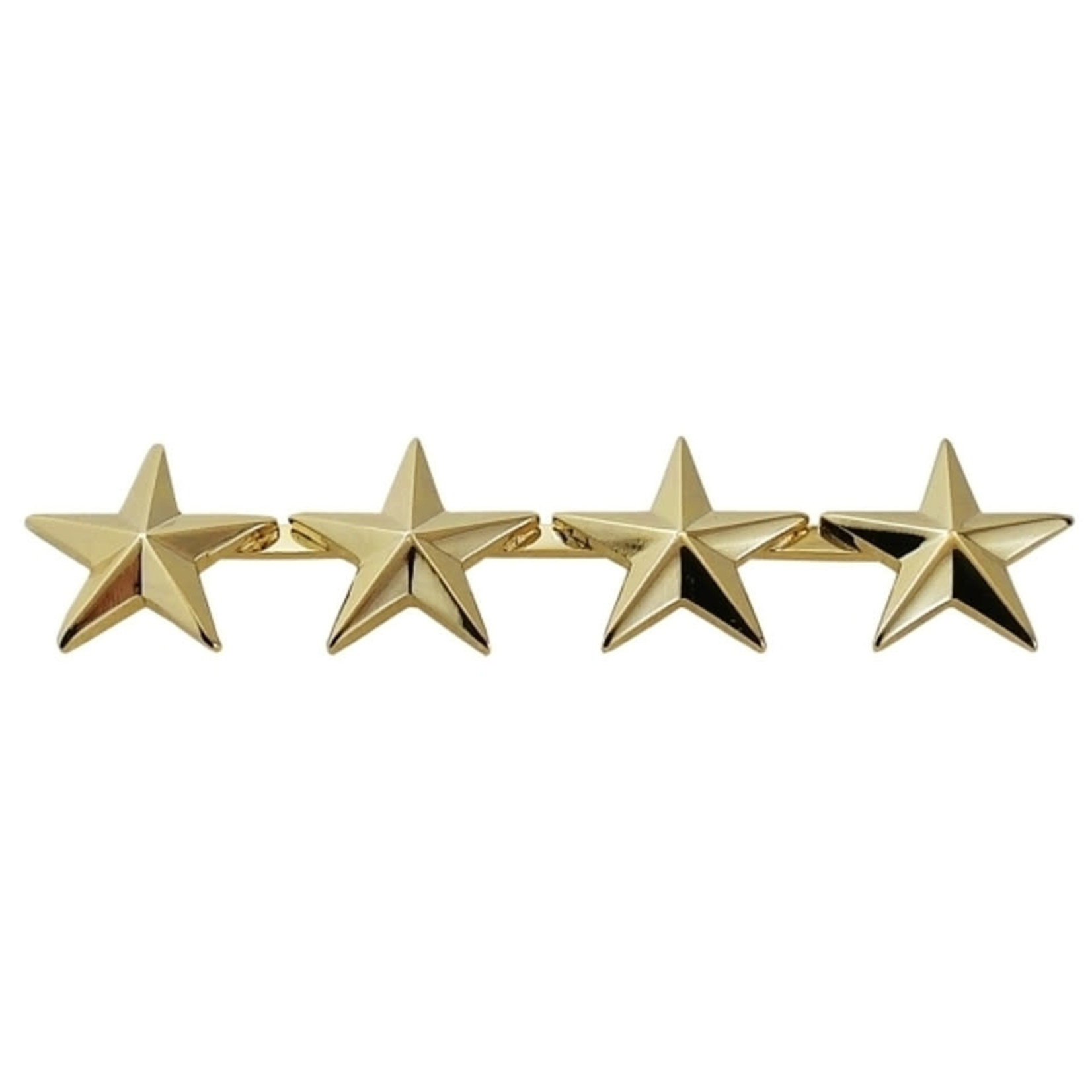 Hero's Pride Stars - 5/8" Gold