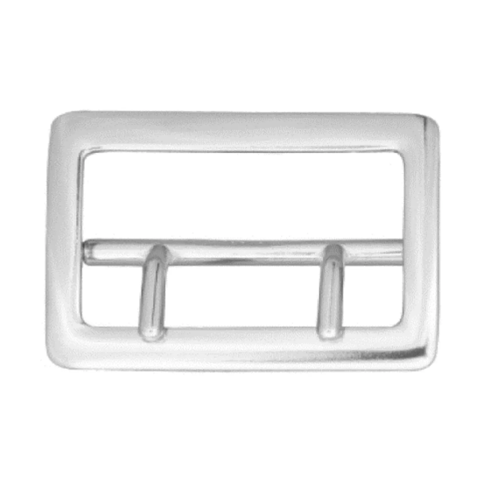Hero's Pride SB 2.25" Belt Buckle - Silver
