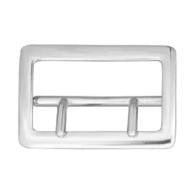 Hero's Pride SB 2.25" Belt Buckle - Silver