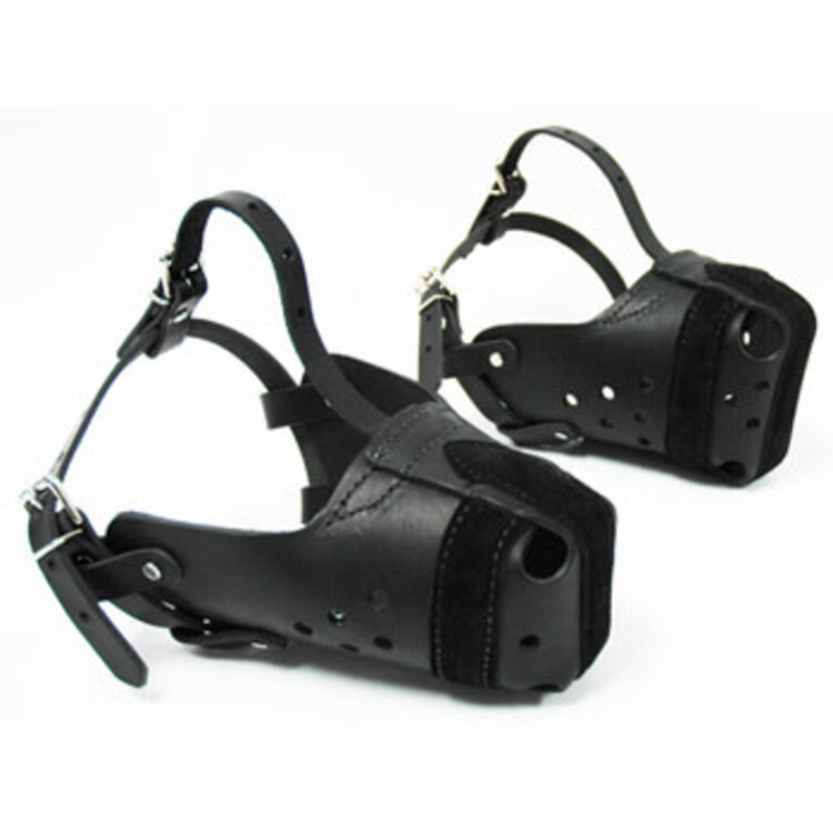 Elite K-9 Leather Police Muzzle