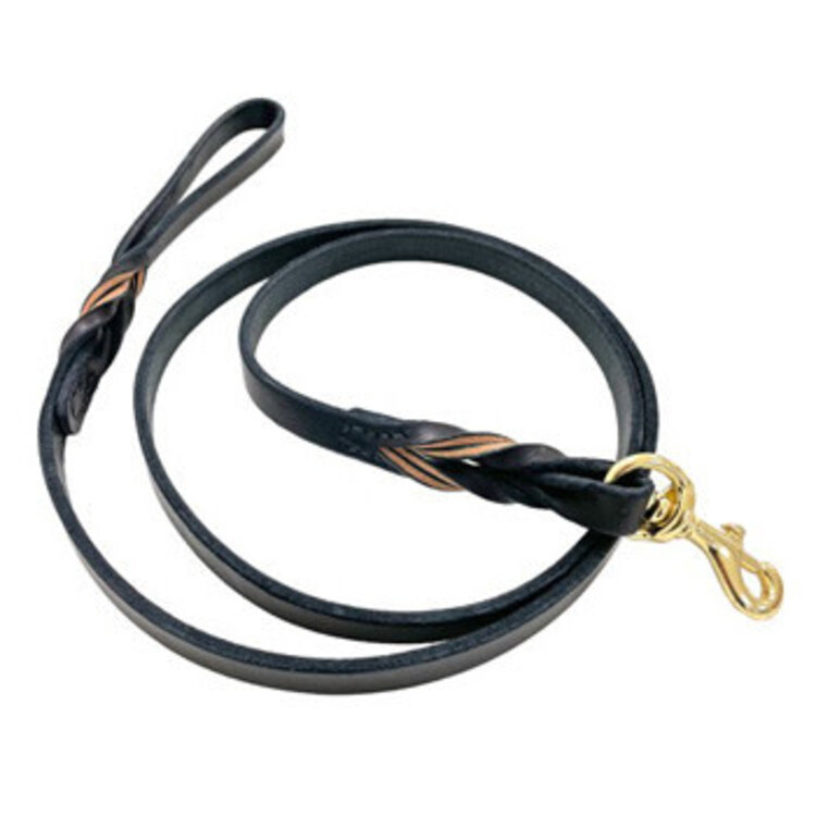 Elite K-9 Braided Leather Lead