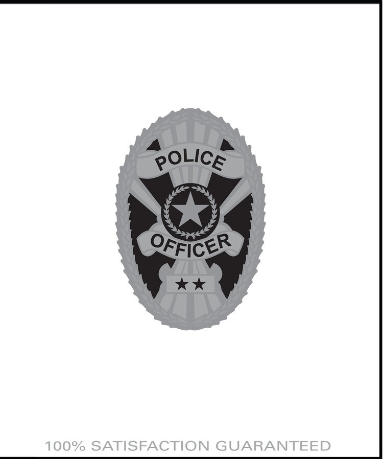 Frontline Essentials Badge Patch - Grey/Black (Generic)