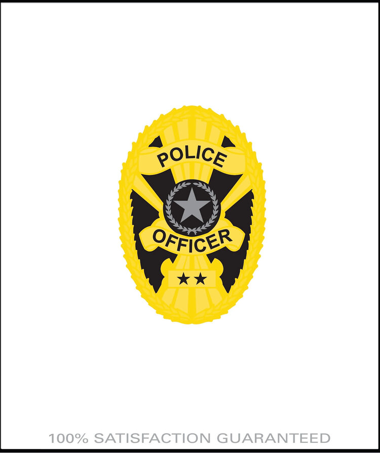 Frontline Essentials Badge Patch - Gold/Black (Generic)