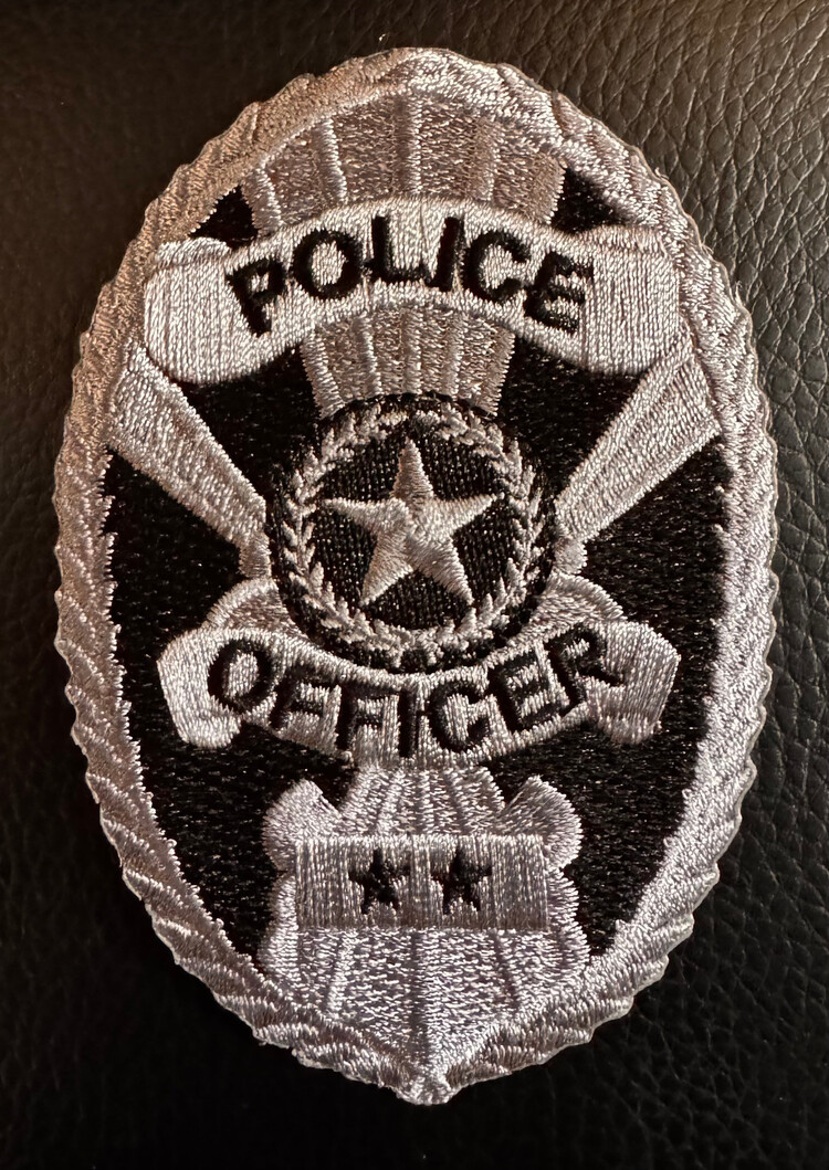 Frontline Essentials Badge Patch - Grey/Black (Generic)