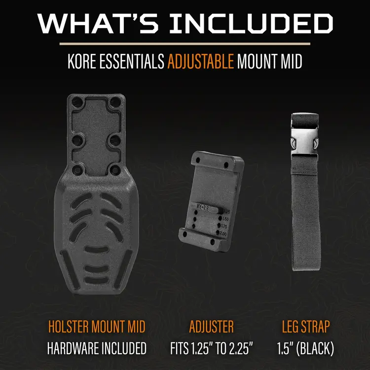 Kore Essentials Kore Holster Mount Mid
