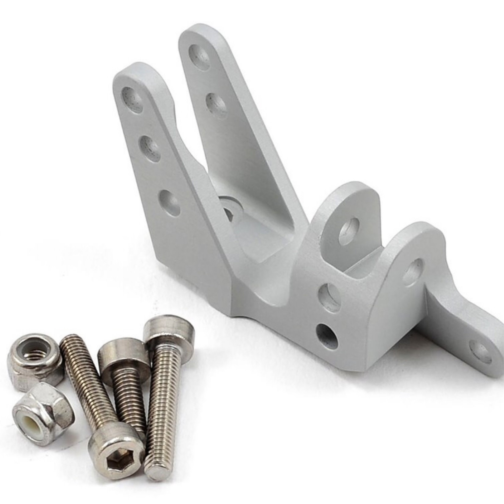 Vanquish Products #VPS07332 Vanquish Products SCX10 Axle Panhard 3 Link Mount (Silver)