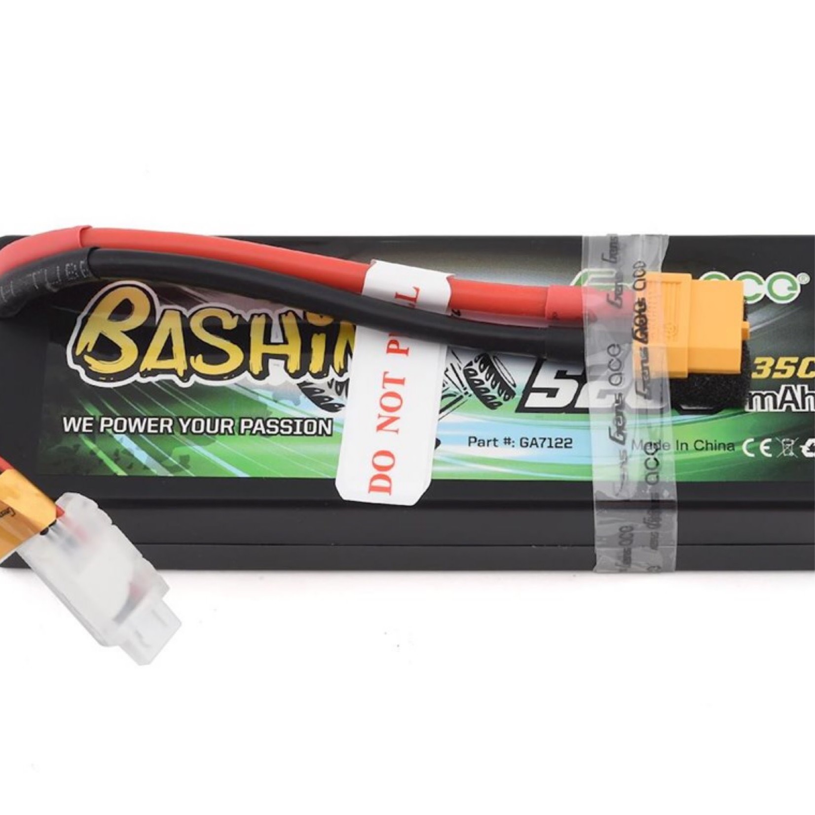 Gens Ace Gens Ace Bashing 2S 35C LiPo Battery Pack w/XT60 Connector (7.4V/5200mAh) #GEA52002S35X6