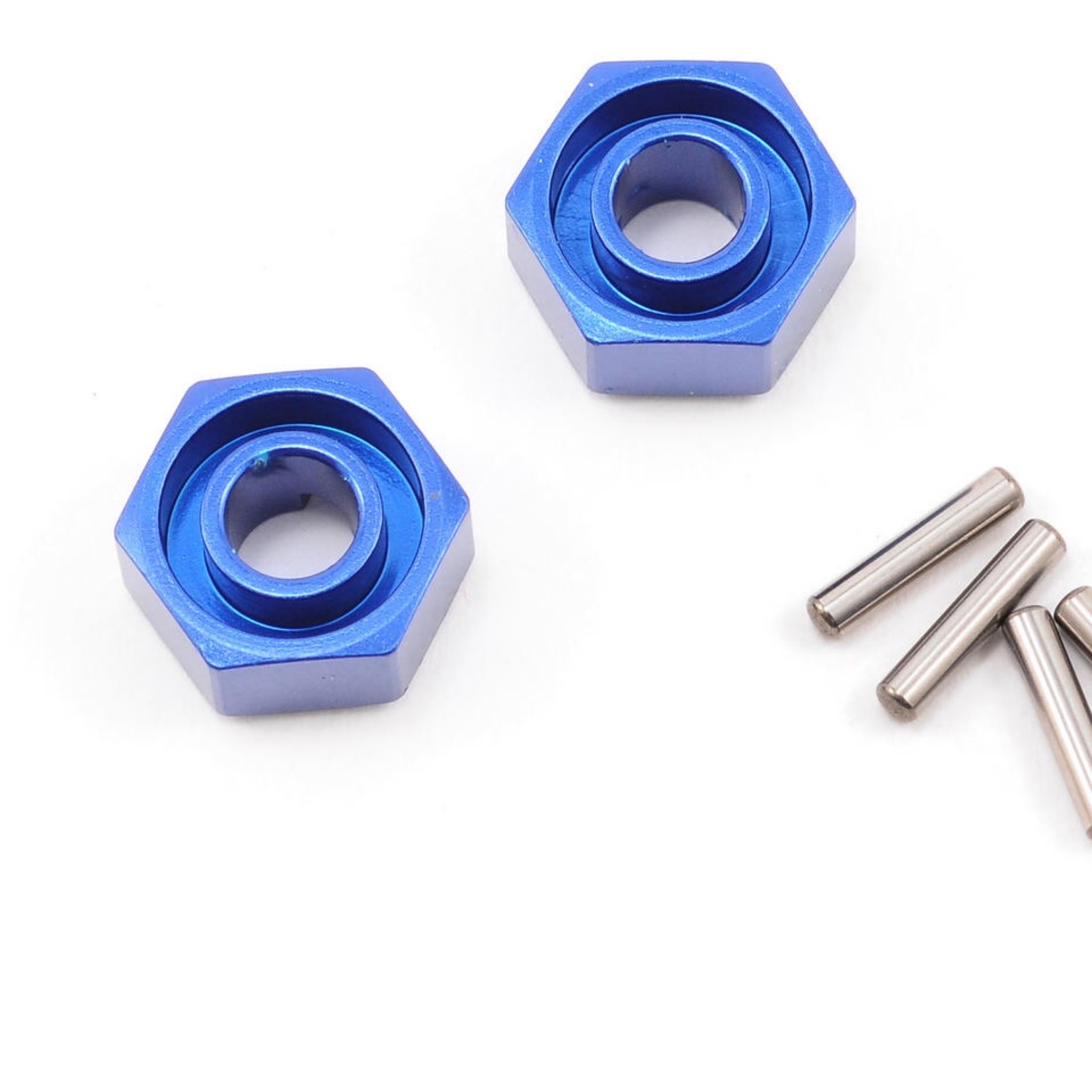 Traxxas #1654X Traxxas 12mm Hex Aluminum Wheel Hub (Blue)