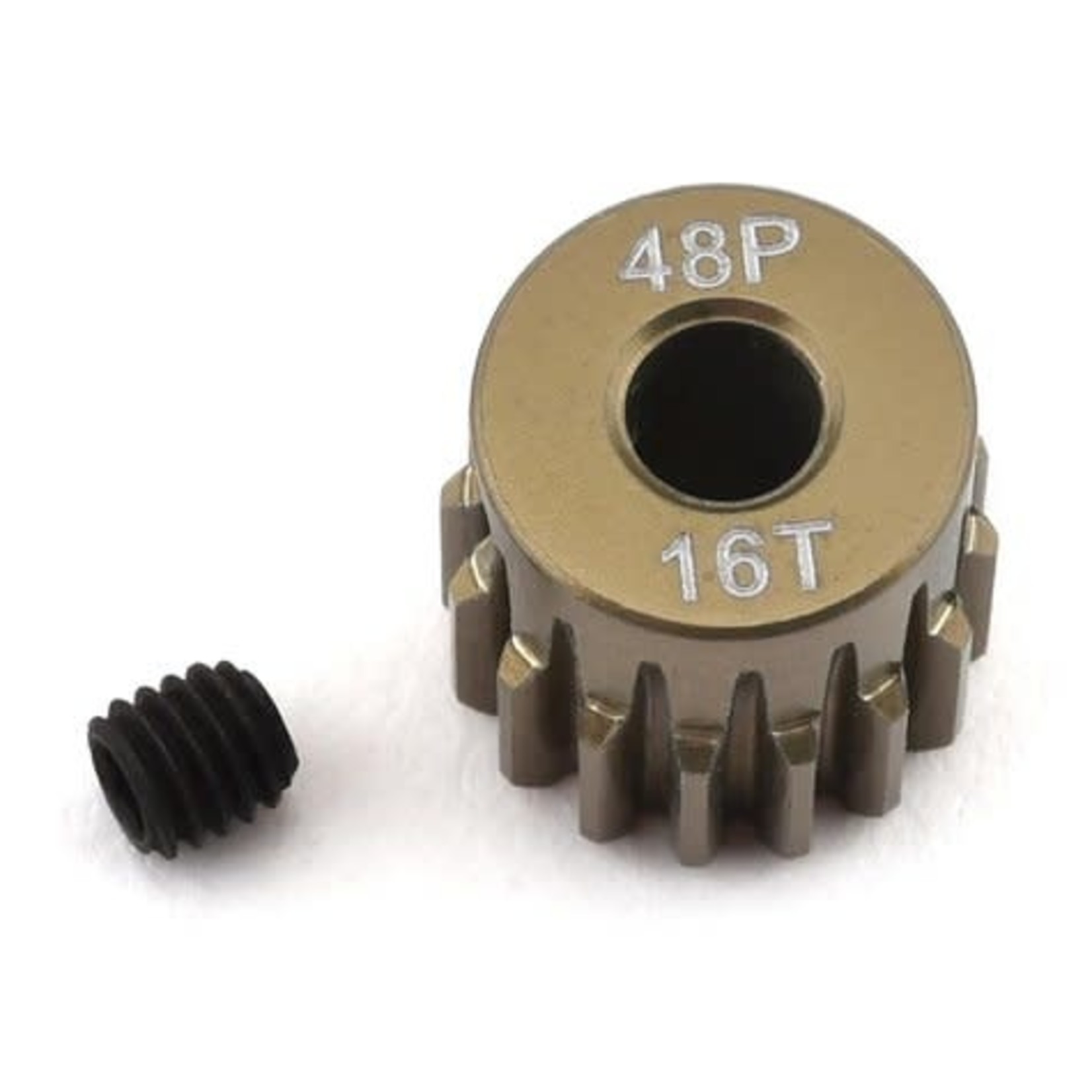 ProTek RC #PTK-8603 ProTek RC 48P Lightweight Hard Anodized Aluminum Pinion Gear (3.17mm Bore) (16T)