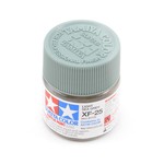 Tamiya #81725 Tamiya Acrylic Mini XF-25 Flat Light Sea Gray Paint (10ml)