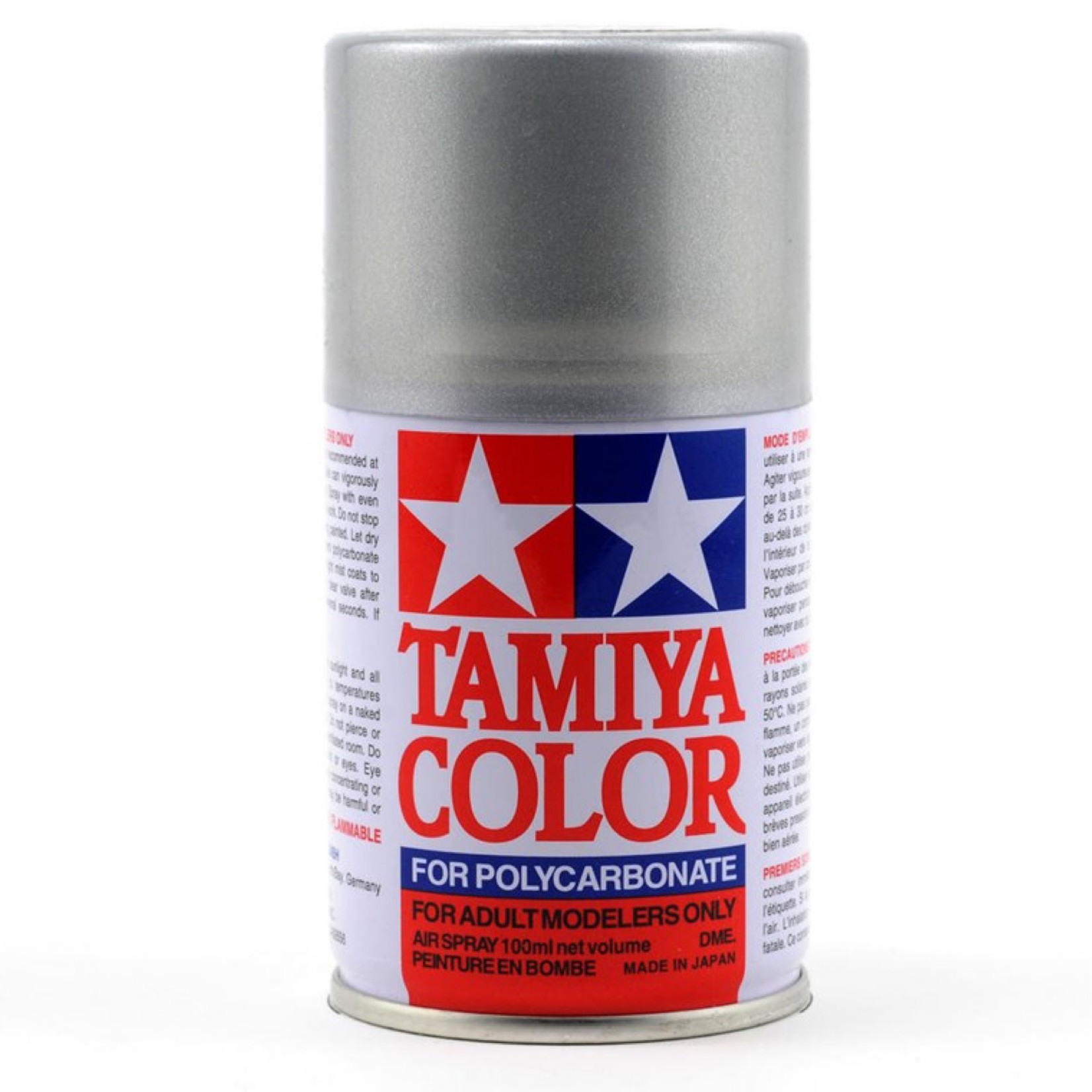 Tamiya Tamiya PS-36 Translucent Silver Lexan Spray Paint (3oz) #86036