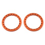 SSD RC #SSD00356 SSD RC 1.9” Aluminum Beadlock Rings (Orange) (2)