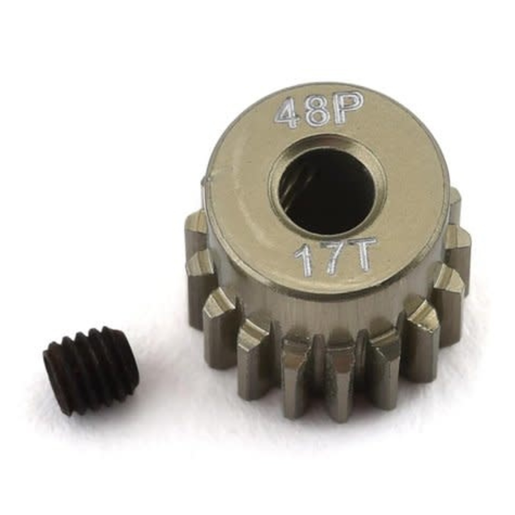 ProTek RC #PTK-8604 ProTek RC 48P Lightweight Hard Anodized Aluminum Pinion Gear (3.17mm Bore) (17T)