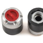 SSD RC #SSD00011 SSD RC Scale Locking Hubs (Red) (2)