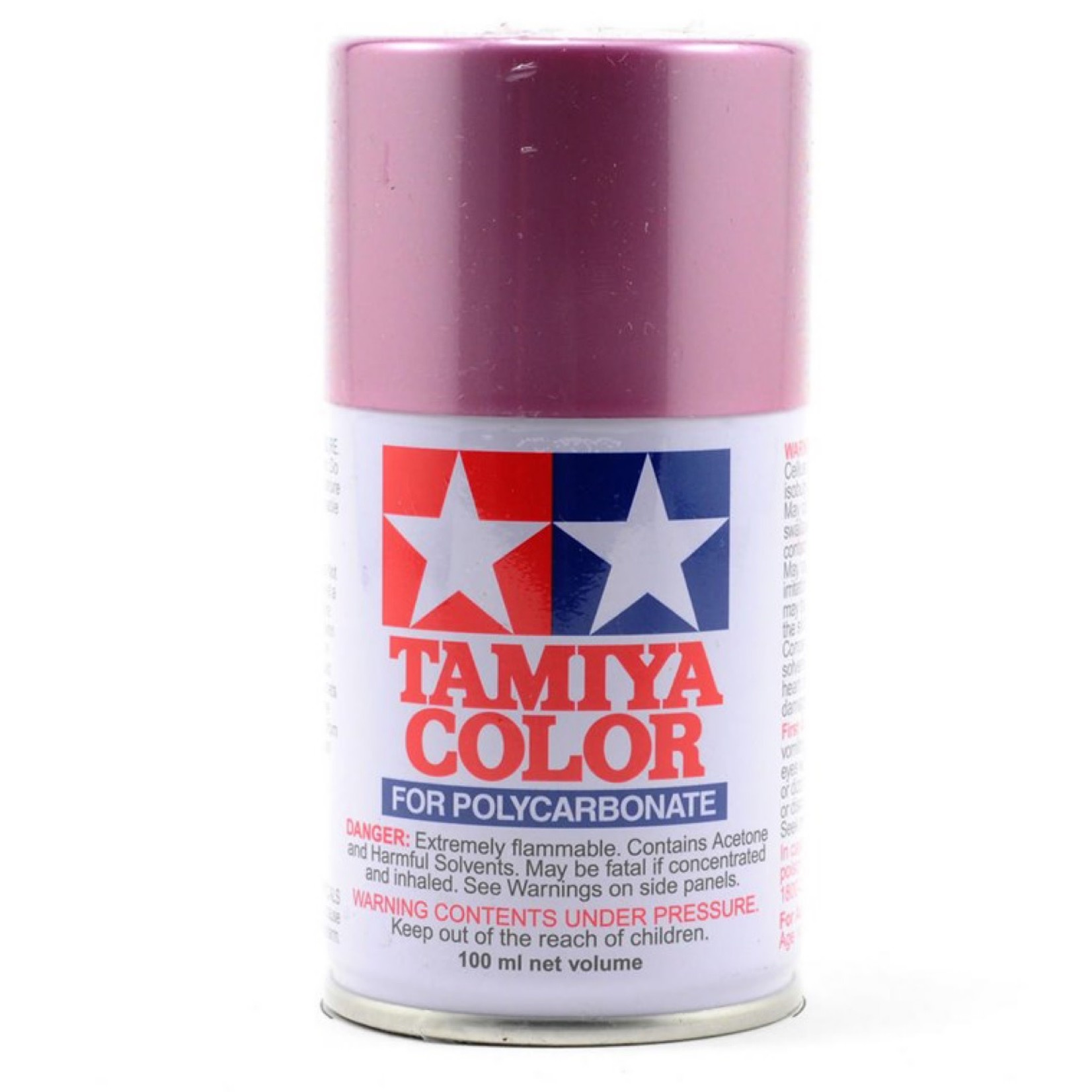 Tamiya #86050 Tamiya PS-50 Sparkling Pink Anodized Aluminum Lexan Spray Paint (100ml)
