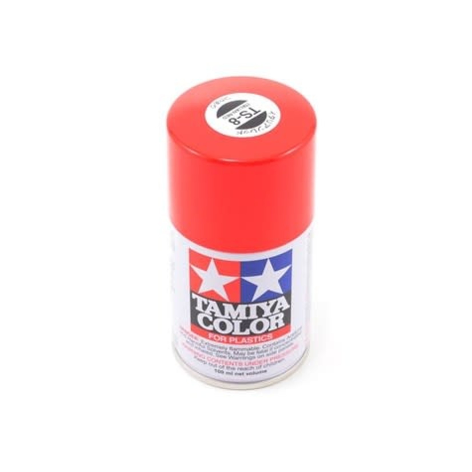 Tamiya #85008 Tamiya TS-8 Italian Red Lacquer Spray Paint (100ml)