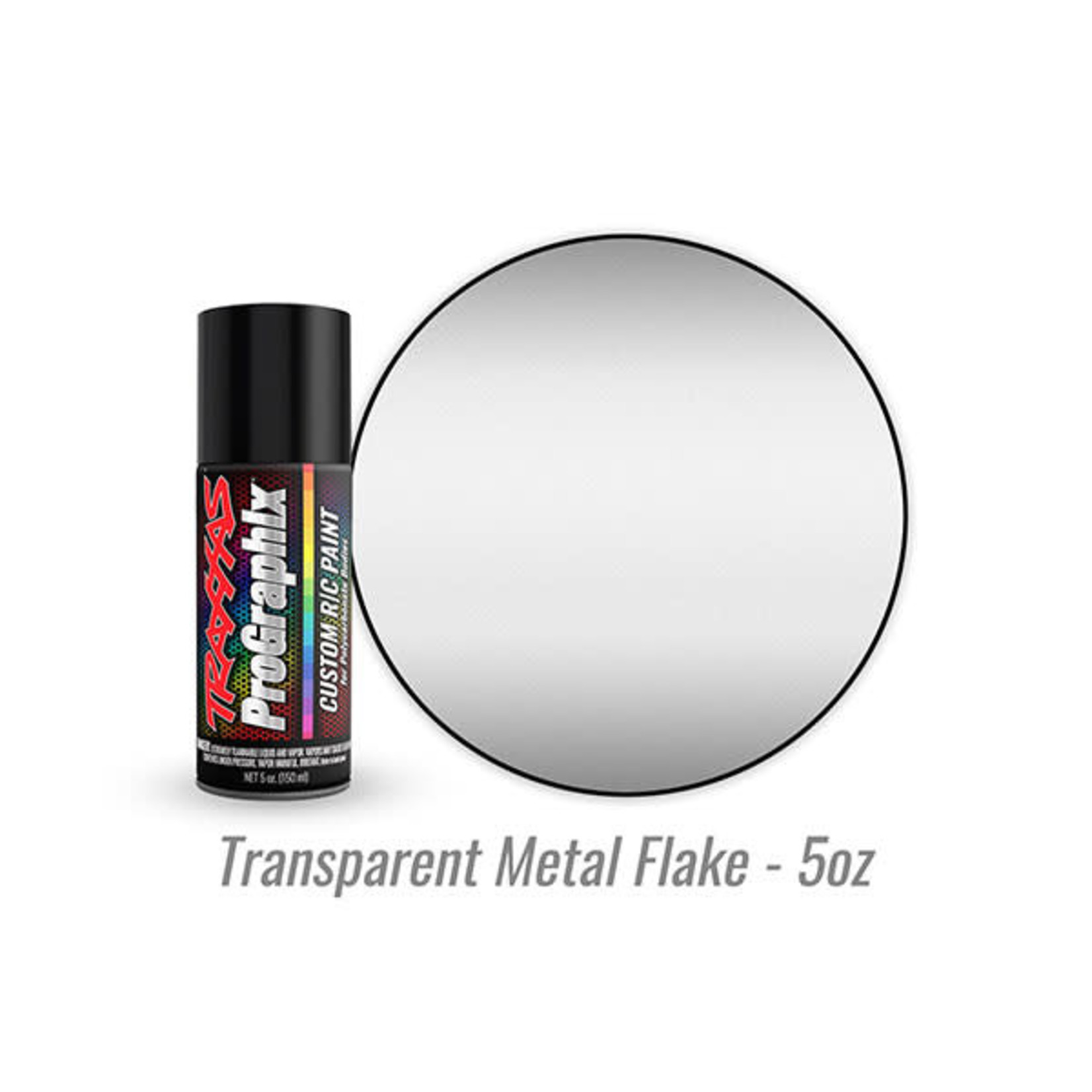 Traxxas #5049 Traxxas ProGraphix "Transparent Metal Flake" RC Lexan Spray Paint (5oz)
