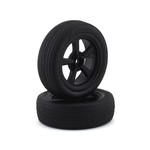 Team Associated #71073  Team Associated DR10 Front Pre-Mounted Drag Racing Tires (2)