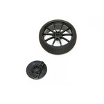 Spektrum #SPM9061 Spektrum DX5 Pro/6R/5C Large Wheel (Black)