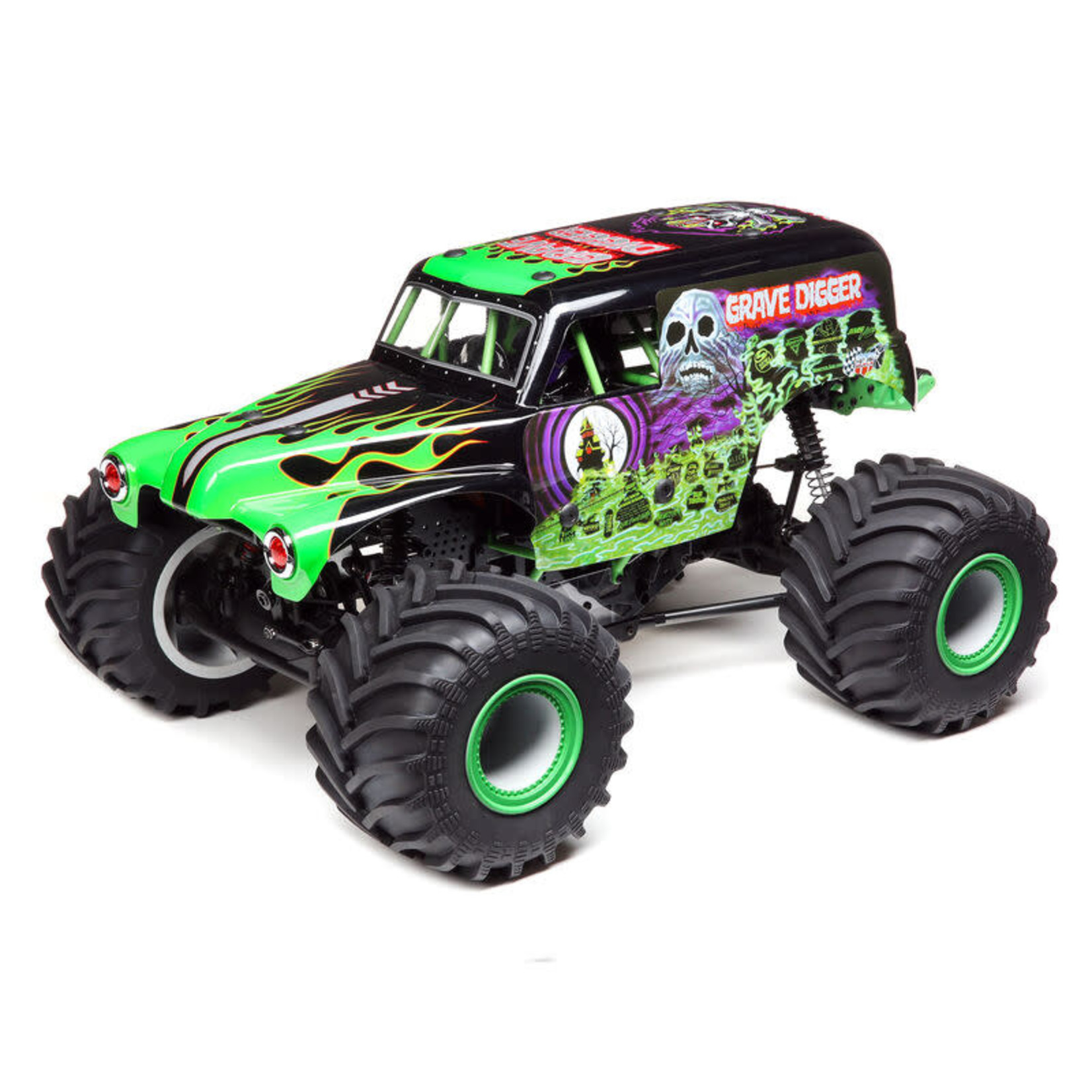 Losi #LOS240013 Losi LMT Grave Digger Pre-Painted Body Set