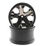 Traxxas Traxxas 12mm Hex All-Star 2.8" Rear Wheels (2) (Black Chrome)  #3772A