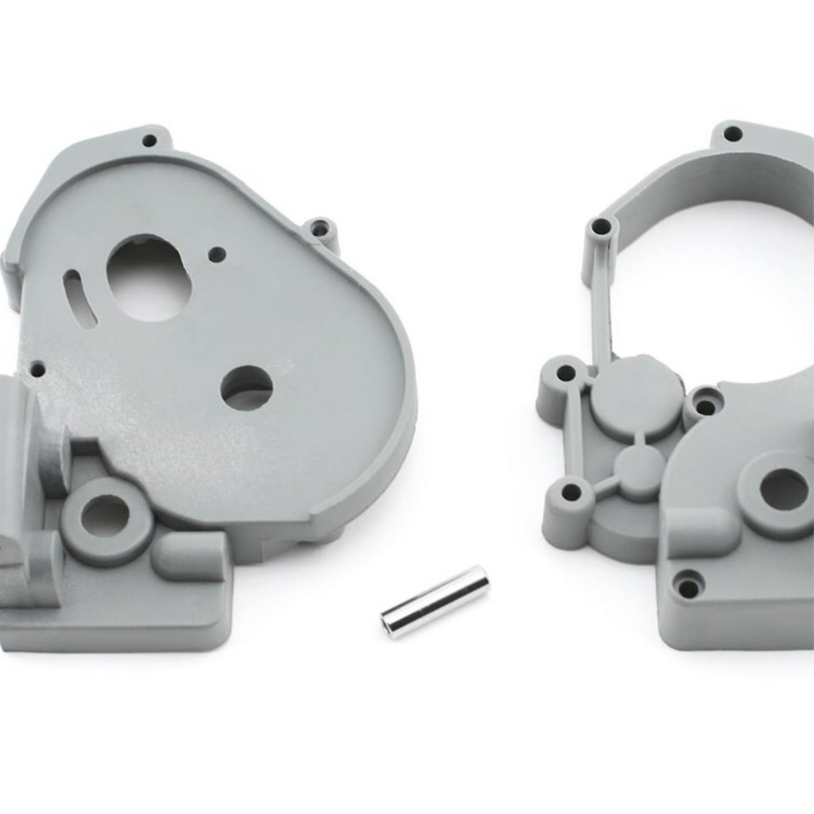 Traxxas #3691A Traxxas Gearbox Halves w/Idler Shaft (Gray)