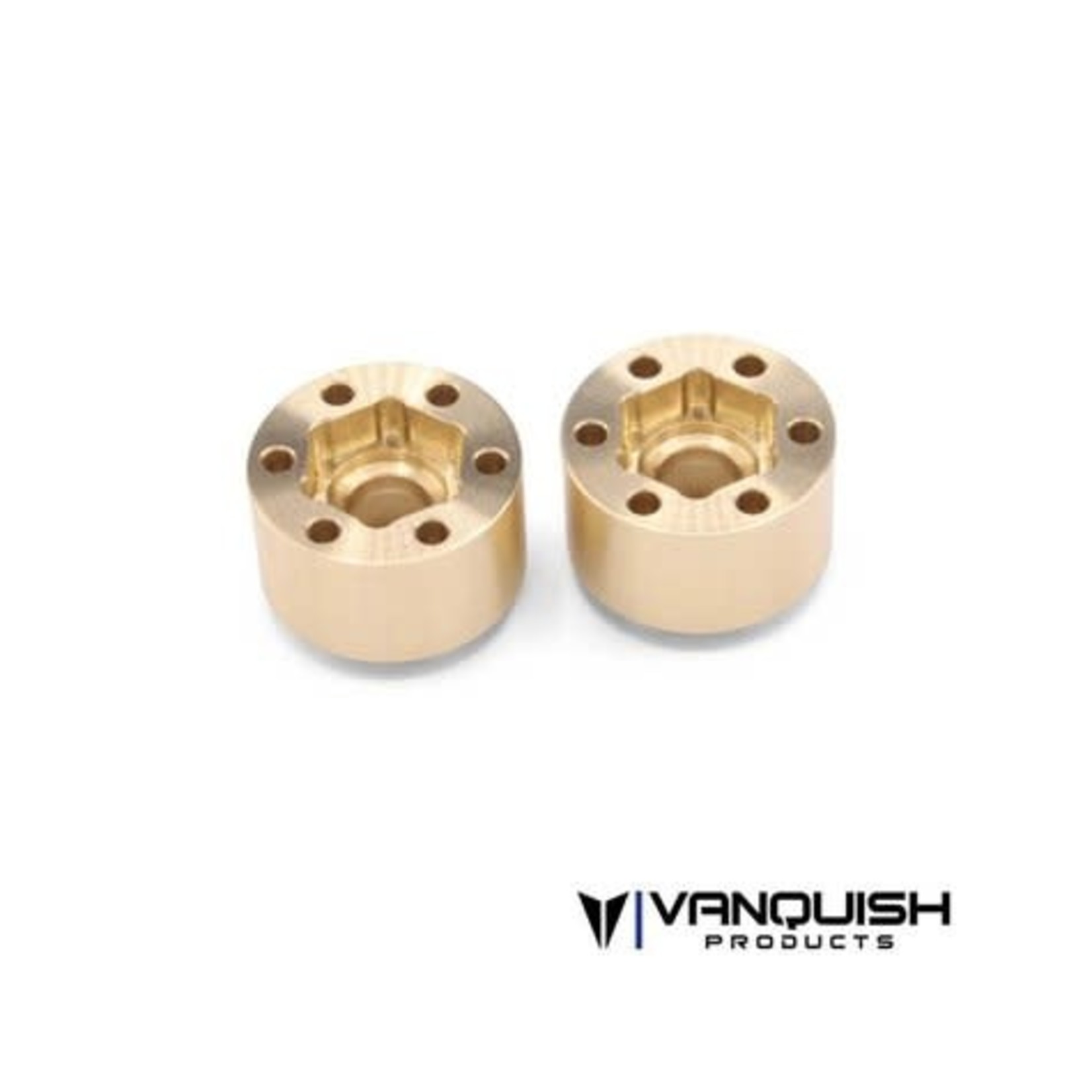 Vanquish Products #VPS01303 Vanquish Products Brass SLW Wheel Hub (2) (475)