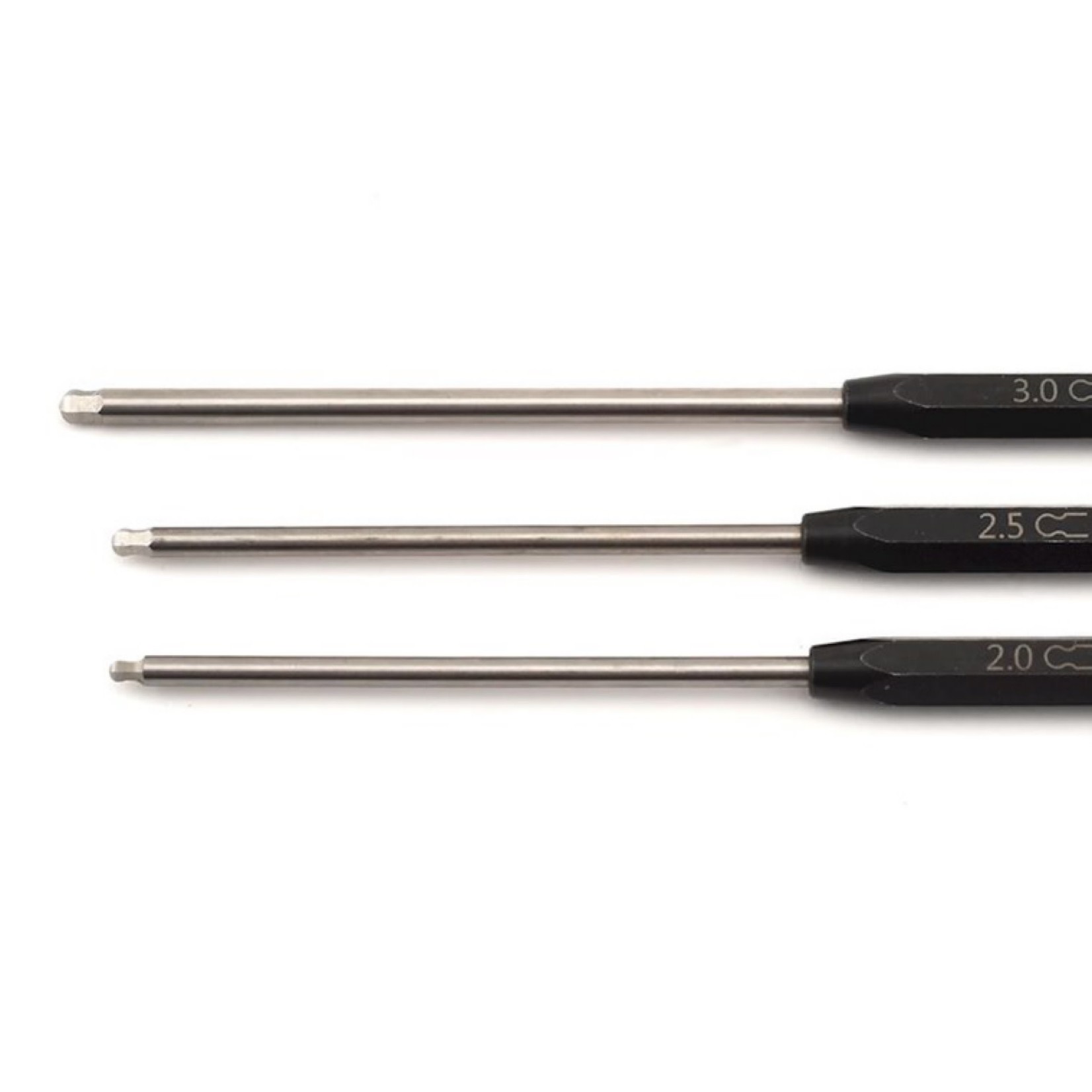 Traxxas Traxxas Speed Bit Ball-End 1/4" Drive Hex Driver Set (3) (2.0mm, 2.5mm, 3.0mm) #8716X