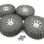Axial #AX12015  Axial Ripsaw 2.2" Pre-Mounted Rock Crawler Tires (2) (R35)
