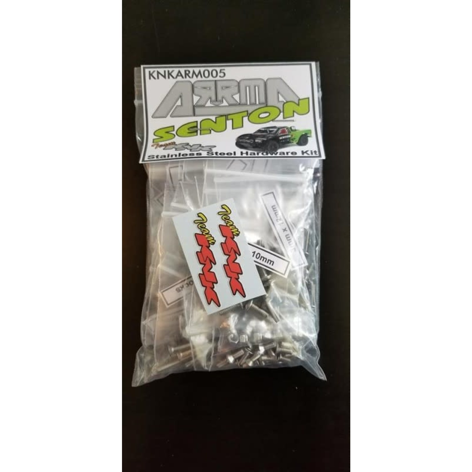 Team KNK #KNKARM005 Team KNK Arrma Senton Stainless Hardware Kit