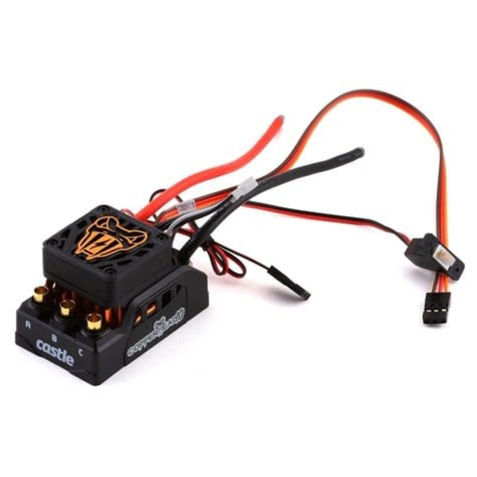 Castle Creations #010-0166-00 Castle Creations Copperhead 10 Waterproof 1/10 Scale Sensored Brushless ESC