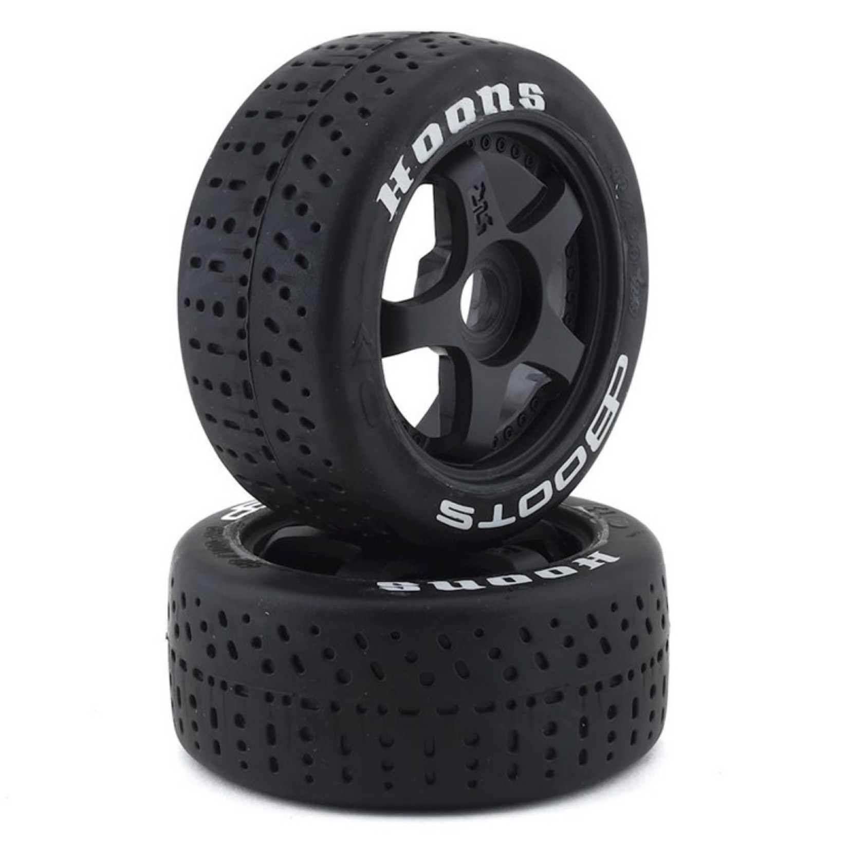 ARRMA #ARA550062  Arrma DBoots Hoons 42/100 2.9 Belted 5-Spoke Pre-Mounted Tires (2) (White)