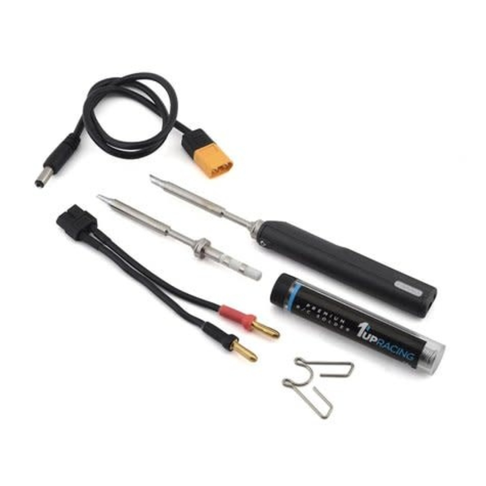 1UP Racing 1UP Racing TS100 Pro Pit Soldering Iron w/DC Cable & Leather Pouch #190106