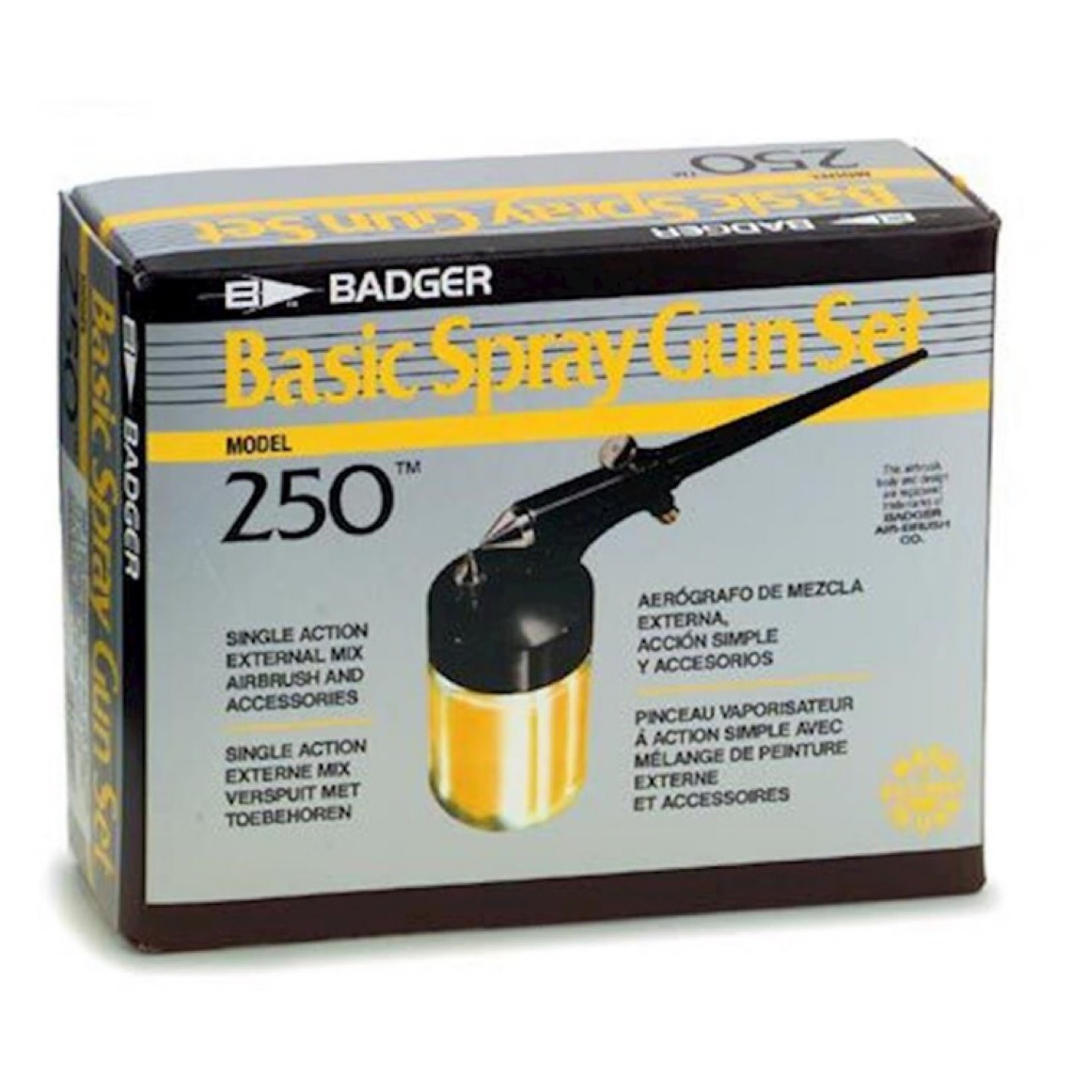 Badger Air-Brush Co. Badger Air-brush Co. 250 Spray Gun Set with Propellant #250-3