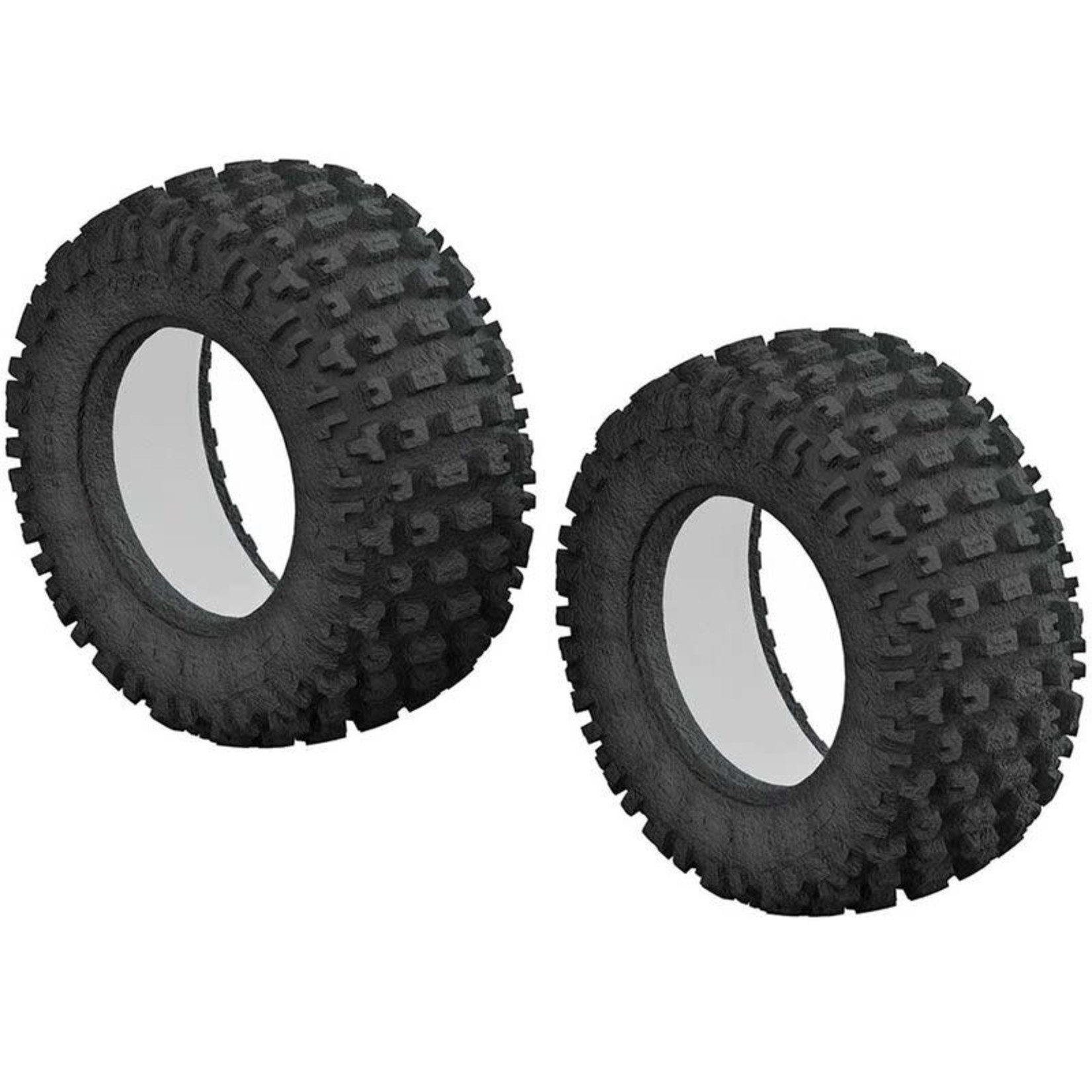 ARRMA Arrma dBoots Fortress Short Course Front/Rear 3.0/2.2 Tire & Inserts (2) #AR520044