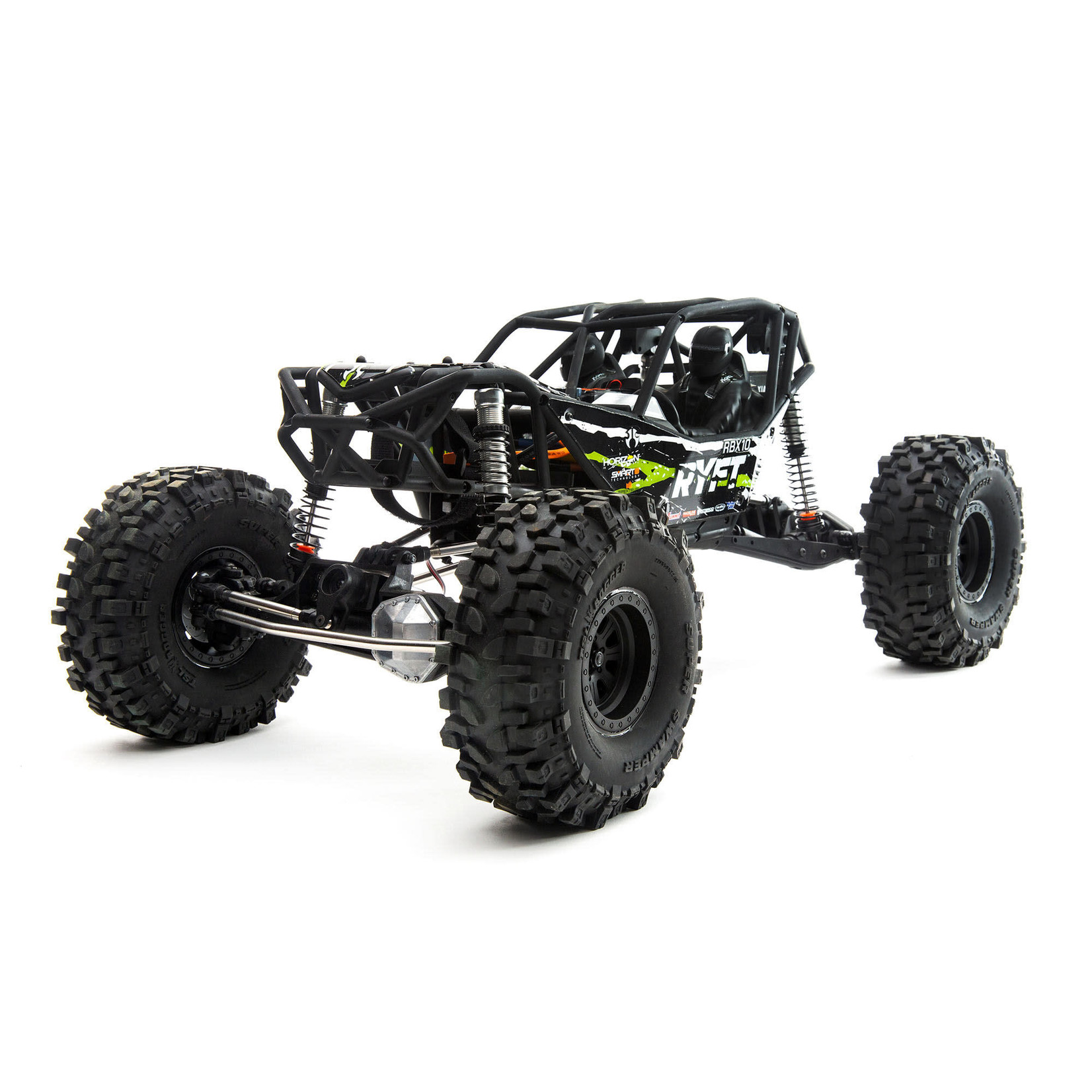 Axial Axial 1/10 RBX10 Ryft 4WD Brushless Rock Bouncer RTR, Black #AXI03005T2