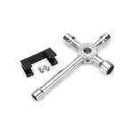 DuBro #DUB702  DuBro Socket Wrench 4-Way, X-Long #DUB702