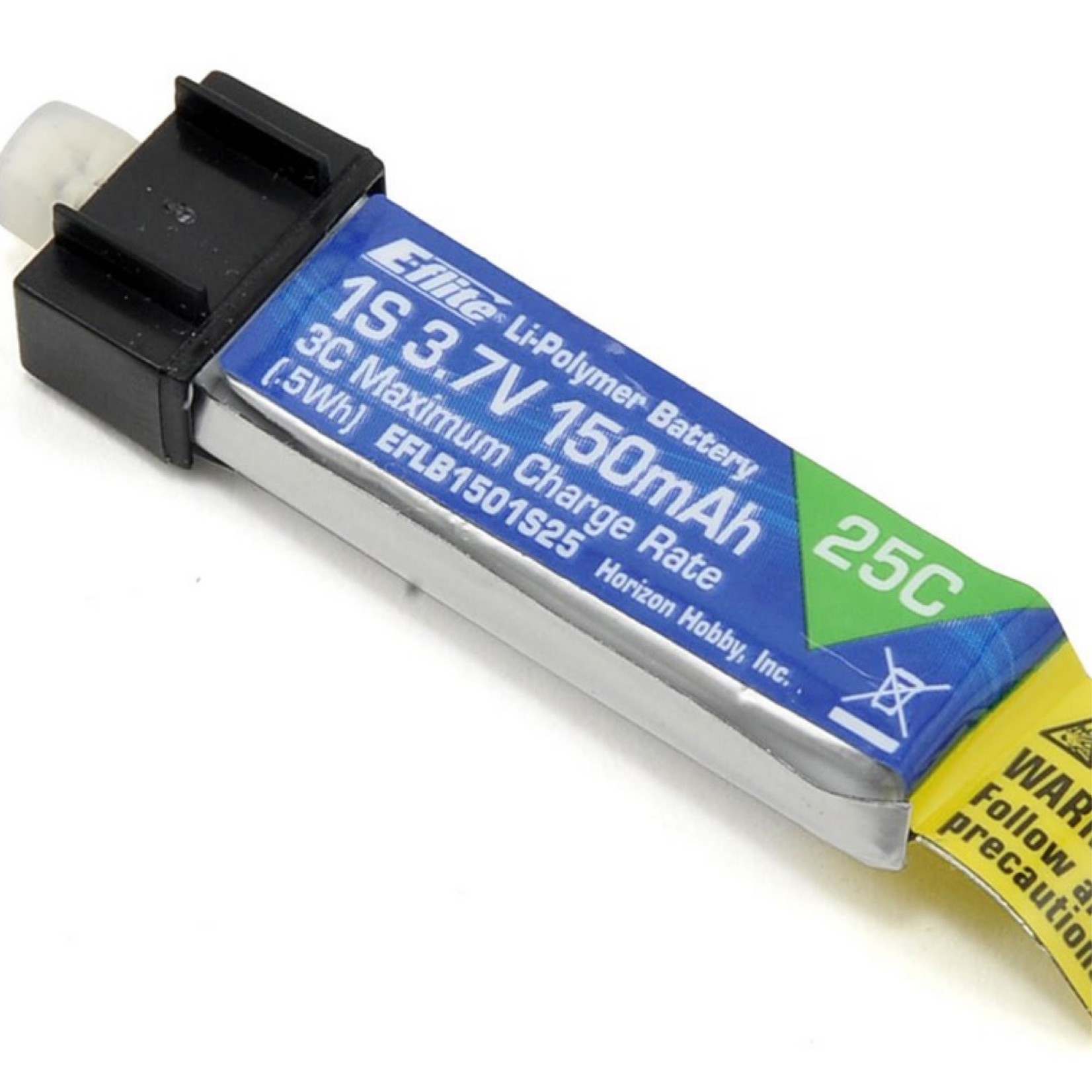 E-flite E-flite 1S LiPo Battery 25C (3.7V/150mAh) # EFLB1501S25