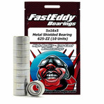 FastEddy FastEddy 5x16x5 Metal Shielded Bearing 625-ZZ (10 Units) #TFE4262