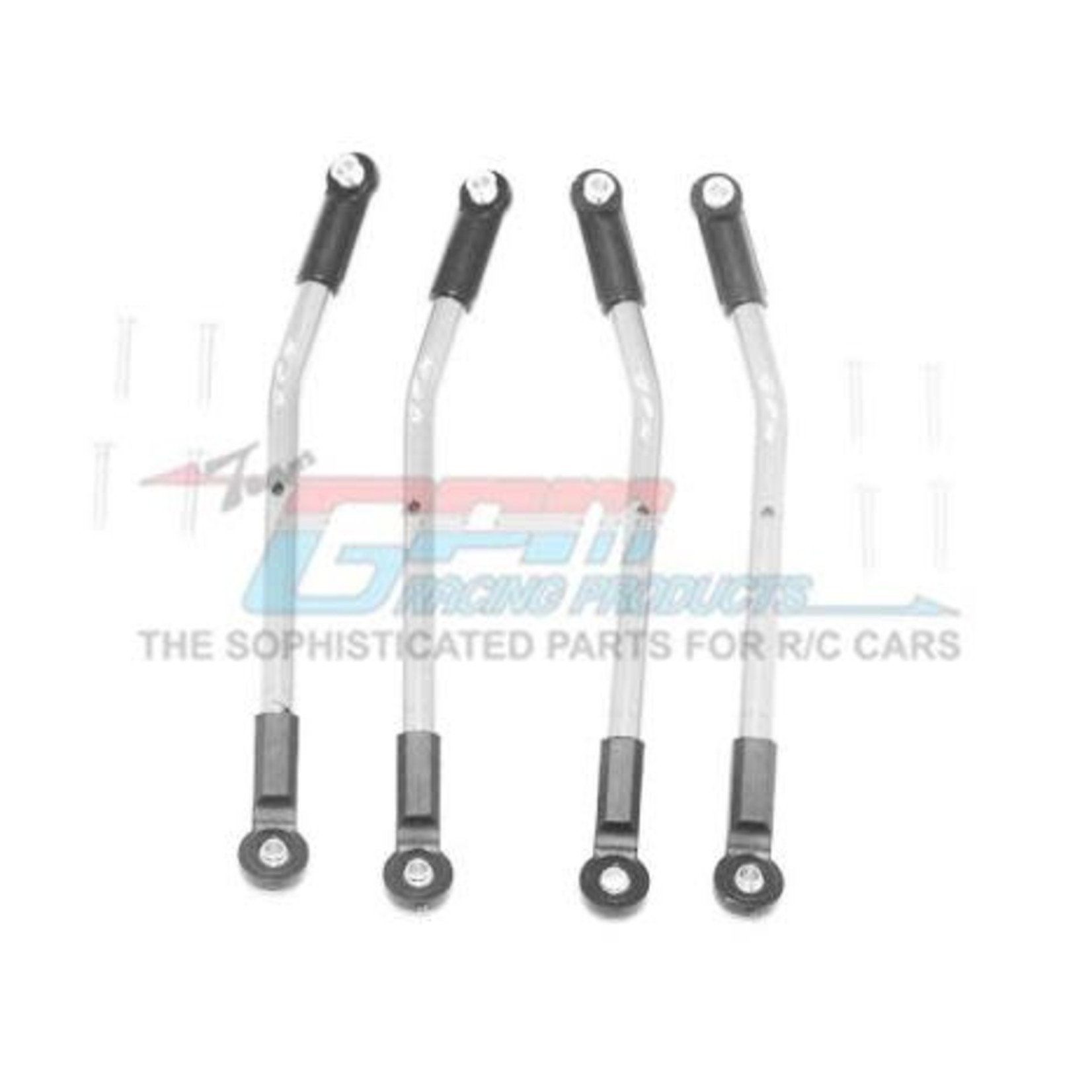 GPM Racing GPM Racing HPI Venture Aluminium Adjustable Suspension Links (12) (Silver) #VEN160A-GS